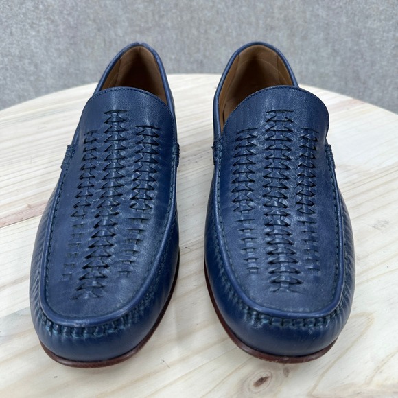 Florsheim Beaufort Weave Leather Loafers 11D Mens Slip On Dress Shoes Moc Toe‎ main image 8